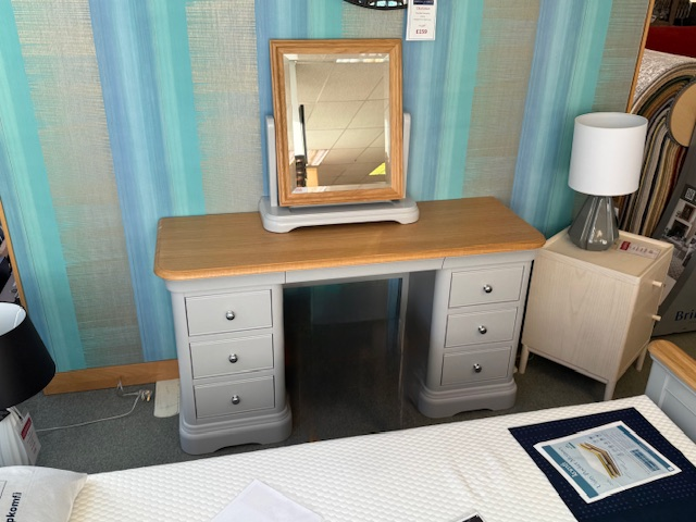 Dressing Table, Stool & Mirror